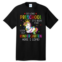 So Long Preschool Kindergarten Here I Come Graduation Tall T-Shirt