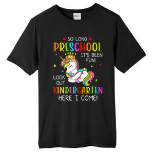 So Long Preschool Kindergarten Here I Come Graduation Tall Fusion ChromaSoft Performance T-Shirt