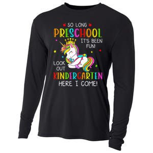 So Long Preschool Kindergarten Here I Come Graduation Cooling Performance Long Sleeve Crew