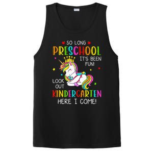 So Long Preschool Kindergarten Here I Come Graduation PosiCharge Competitor Tank