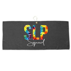 Speech Language Pathologist SLP Back To School Large Microfiber Waffle Golf Towel