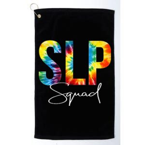 Speech Language Pathologist SLP Back To School Platinum Collection Golf Towel