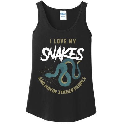 Snake Lover Pet Snake Owner Funny Snake Gift Ladies Essential Tank