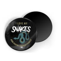 Snake Lover Pet Snake Owner Funny Snake Gift Magnet