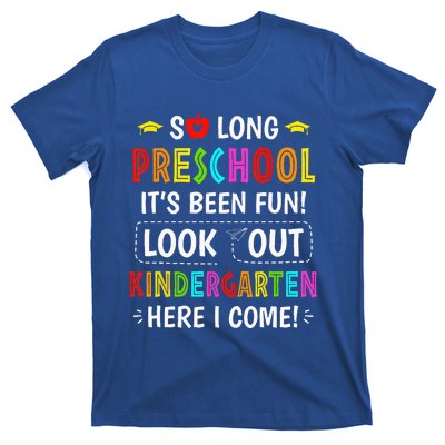 So Long Preschool Kindergarten Here I Come Graduation T-Shirt