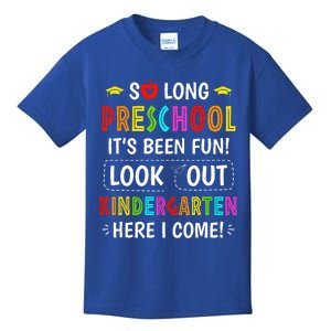 So Long Preschool Kindergarten Here I Come Graduation Kids T-Shirt