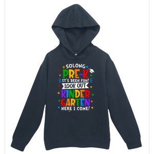 So Long Prek Graduation Kindergarten Here I Come Cute Urban Pullover Hoodie