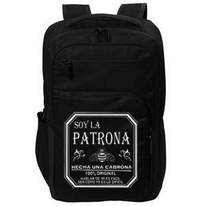 Soy La Patrona The Boss In Spanish La Jefa Impact Tech Backpack