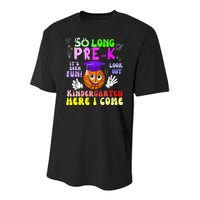 So Long PreK Kindergarten Here I Come basketball Graduation Youth Performance Sprint T-Shirt