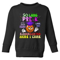 So Long PreK Kindergarten Here I Come basketball Graduation Toddler Sweatshirt