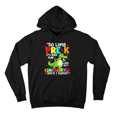 So Long PreK Kindergarten Here I Come Dinosaur Graduation Hoodie