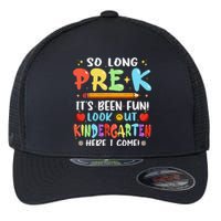 So Long PreK Its Been Fun Look Out Kindergarten Here I come Flexfit Unipanel Trucker Cap