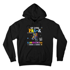 So Long PreK Kindergarten Here I Come Motorcycle Graduation Hoodie