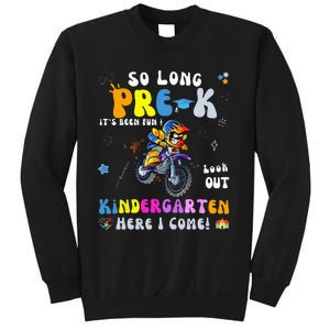 So Long PreK Kindergarten Here I Come Motorcycle Graduation Sweatshirt