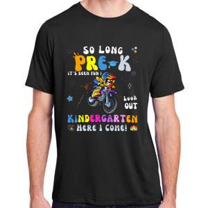 So Long PreK Kindergarten Here I Come Motorcycle Graduation Adult ChromaSoft Performance T-Shirt