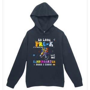 So Long PreK Kindergarten Here I Come Motorcycle Graduation Urban Pullover Hoodie