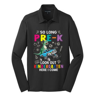 So Long Prek Its Been Fun Look Out Kindergarten Here I Come Silk Touch Performance Long Sleeve Polo