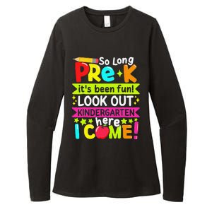 So Long Pre K Kindergarten Here Graduate Last Day Of School Gift Womens CVC Long Sleeve Shirt