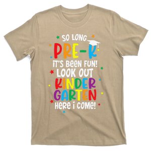 So Long PreK Look Out Kindergarten Funny Graduation Gifts Gift T-Shirt