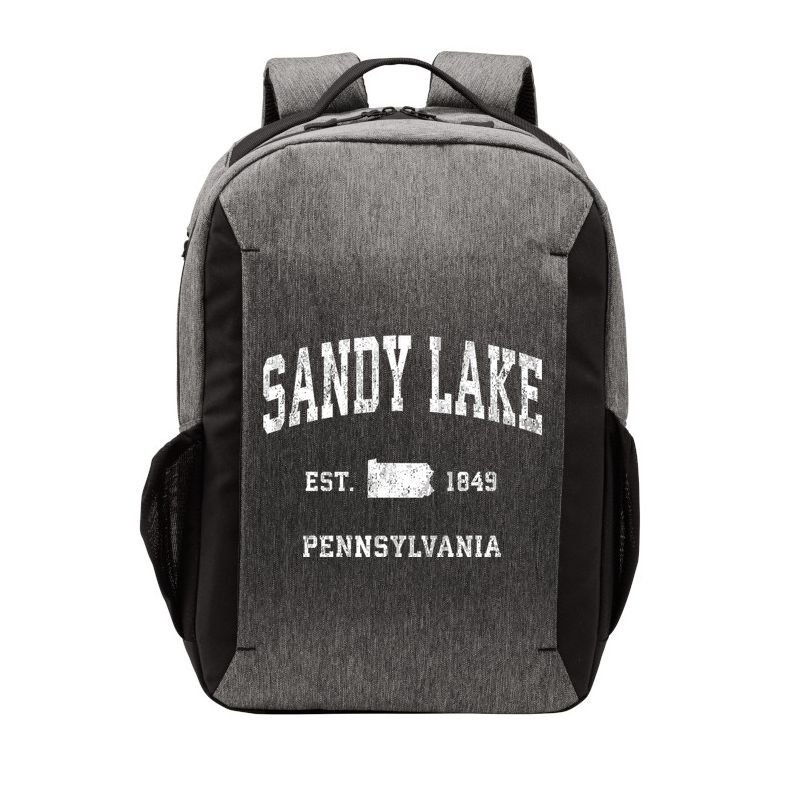 Sandy Lake Pennsylvania Pa Vintage Athletic Sports Vector Backpack