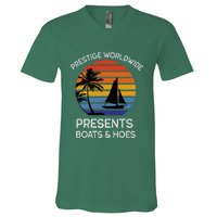 Style Lover Prestige Worldwide Boats And Hoes V-Neck T-Shirt