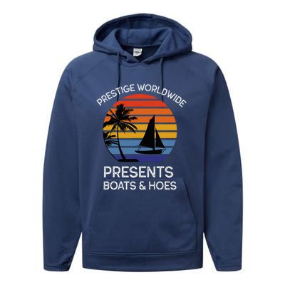 Style Lover Prestige Worldwide Boats And Hoes Performance Fleece Hoodie