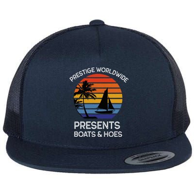 Style Lover Prestige Worldwide Boats And Hoes Flat Bill Trucker Hat