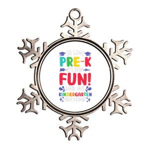 So Long PreK Look Out Kindergarten Funny Graduation Gifts Metallic Star Ornament