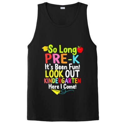 So Long PreK Look Out Kindergarten Funny Graduation Gifts PosiCharge Competitor Tank