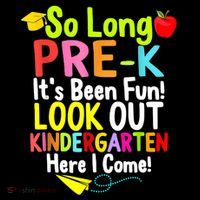 So Long PreK Look Out Kindergarten Funny Graduation Gifts Short Acrylic Beanie
