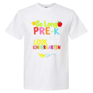 So Long PreK Look Out Kindergarten Funny Graduation Gifts Garment-Dyed Heavyweight T-Shirt