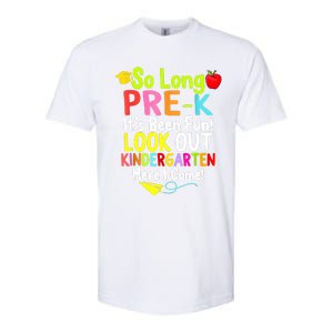 So Long PreK Look Out Kindergarten Funny Graduation Gifts Softstyle CVC T-Shirt