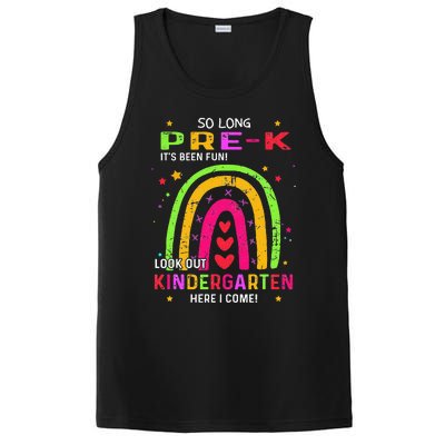 So Long PreK Look Out Kindergarten Graduation Gifts Rainbow PosiCharge Competitor Tank