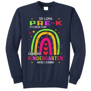 So Long PreK Look Out Kindergarten Graduation Gifts Rainbow Sweatshirt