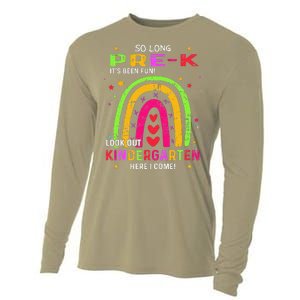 So Long PreK Look Out Kindergarten Graduation Gifts Rainbow Cooling Performance Long Sleeve Crew