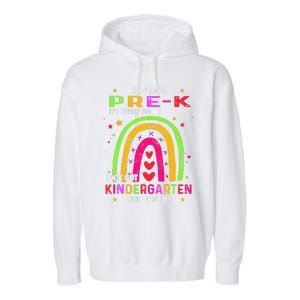 So Long PreK Look Out Kindergarten Graduation Gifts Rainbow Garment-Dyed Fleece Hoodie