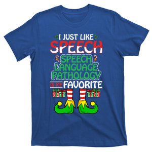 Speech Language Pathology Slp Speech Pathologists Christmas Meaningful Gift T-Shirt