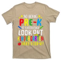 So Long PreK Look Out Kindergarten Here I Come Summer T-Shirt