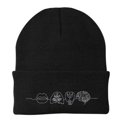 Speech Language Pathologist Speech Therapy Slp Knit Cap Winter Beanie