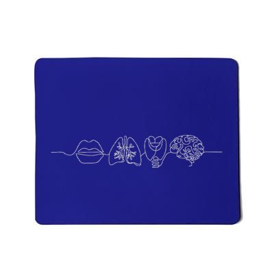 Speech Language Pathologist Speech Therapy Slp Mousepad