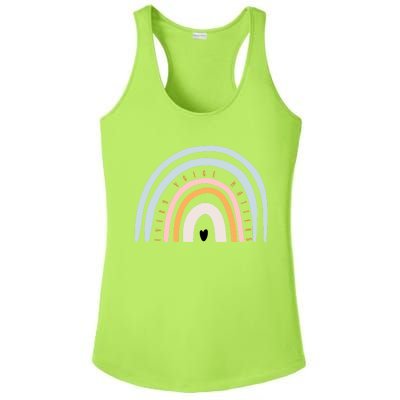 Speech Language Pathologist Speech Therapy SLP Gift Boho Ladies PosiCharge Competitor Racerback Tank