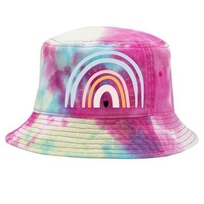 Speech Language Pathologist Speech Therapy SLP Gift Boho Tie-Dyed Bucket Hat