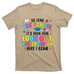 So Long Prek Graduation Kindergarten Here I Come T-Shirt