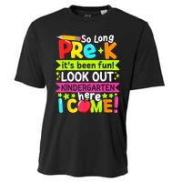 So Long Pre K Kindergarten Here Graduate Last Day Of School Cooling Performance Crew T-Shirt