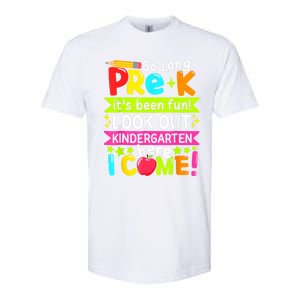 So Long Pre K Kindergarten Here Graduate Last Day Of School Softstyle CVC T-Shirt