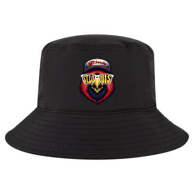 St. Louis Proud Name Personalized Cute Bird Animal Cool Comfort Performance Bucket Hat