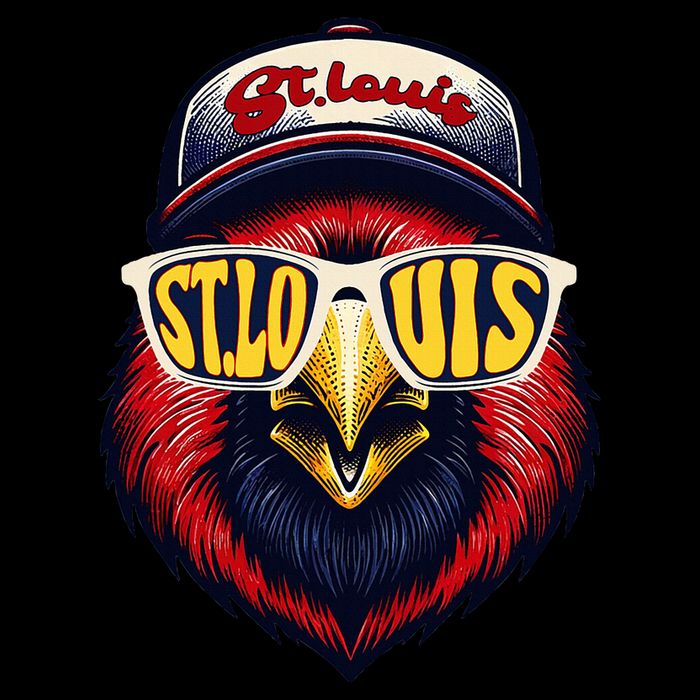 St. Louis Proud Name Personalized Cute Bird Animal Cooling Performance Crew T-Shirt
