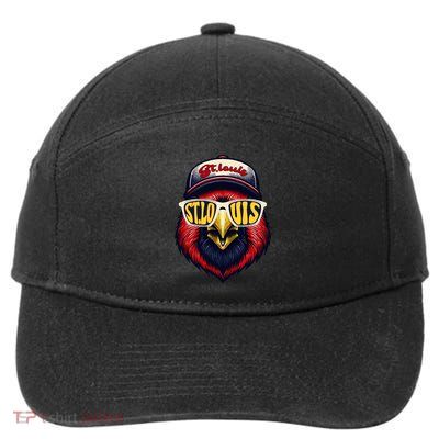 St. Louis Proud Name Personalized Cute Bird Animal 7-Panel Snapback Hat