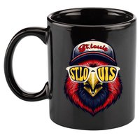 St. Louis Proud Name Personalized Cute Bird Animal 11oz C Handle Ceramic Mug