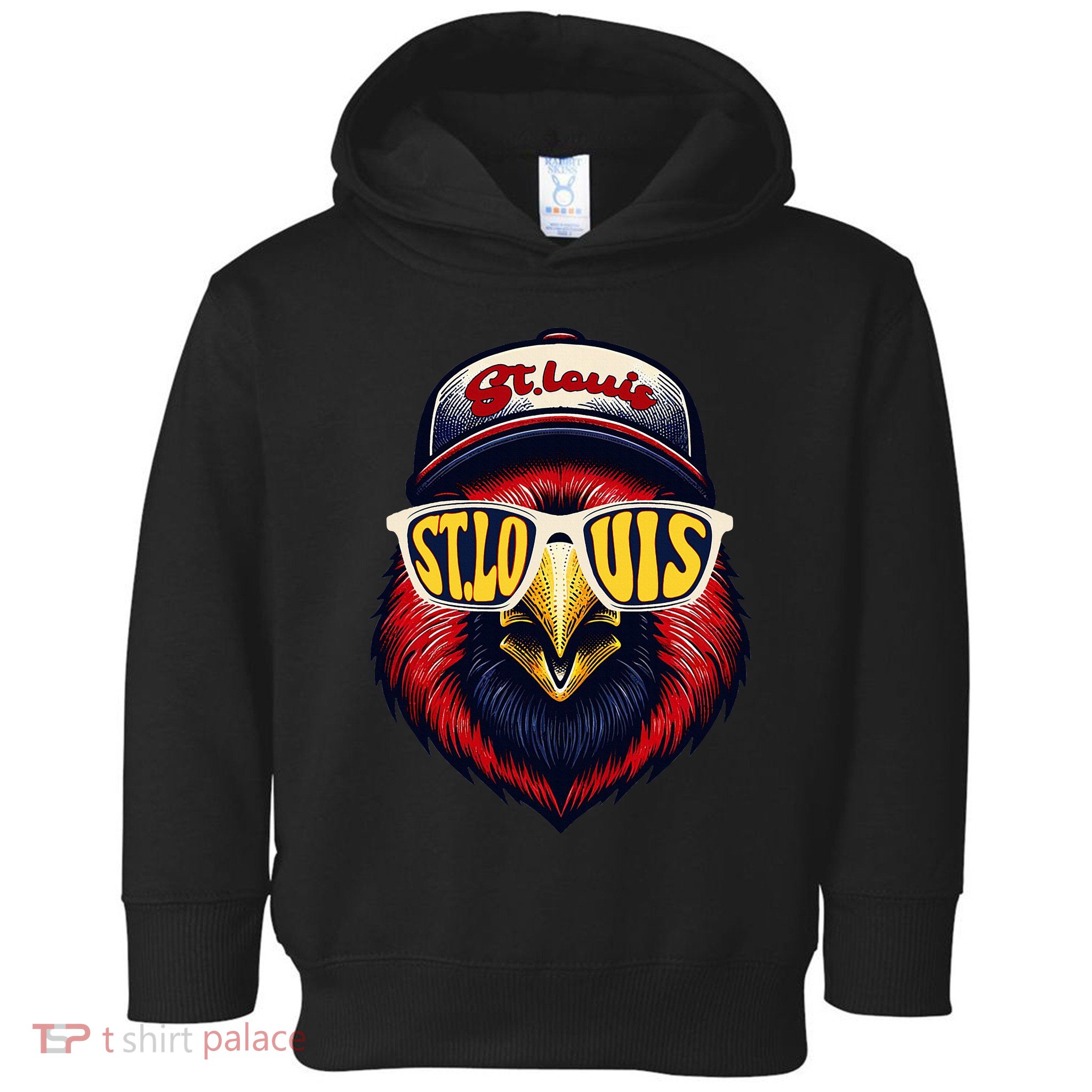 St. Louis Proud Name Personalized Cute Bird Animal Toddler Hoodie